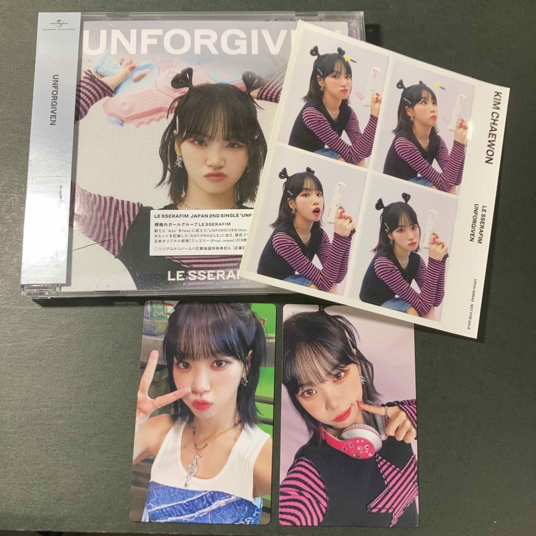 LE SSERAFIM チェウォン アメリカツアー 入場限定 ZONE トレカ