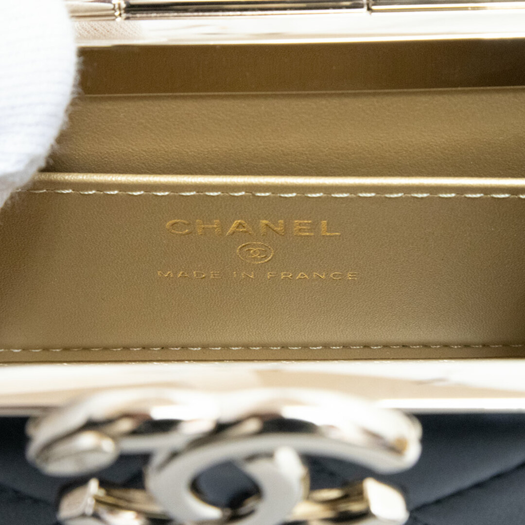 CHANEL - シャネル スモール ボックス チェーン ショルダー ポーチ