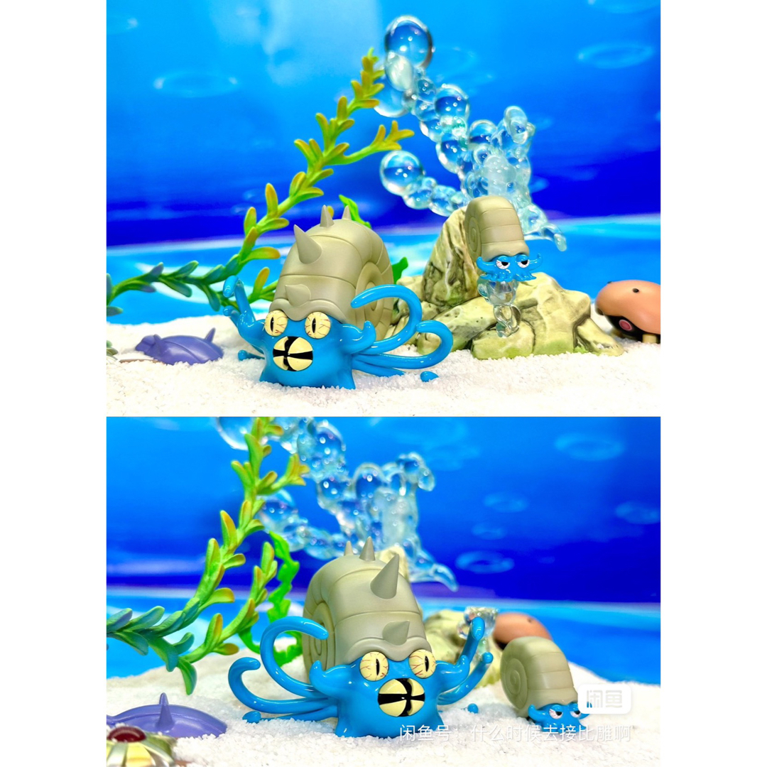 ポケモンスケールワールド サイズ 1/20オムナイト オムスター 海外