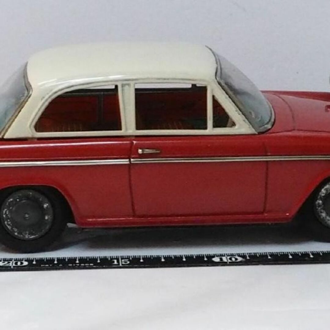 増田屋【ダイハツ コンパーノ ベルリーナ赤 リモコン欠】当時物ブリキ