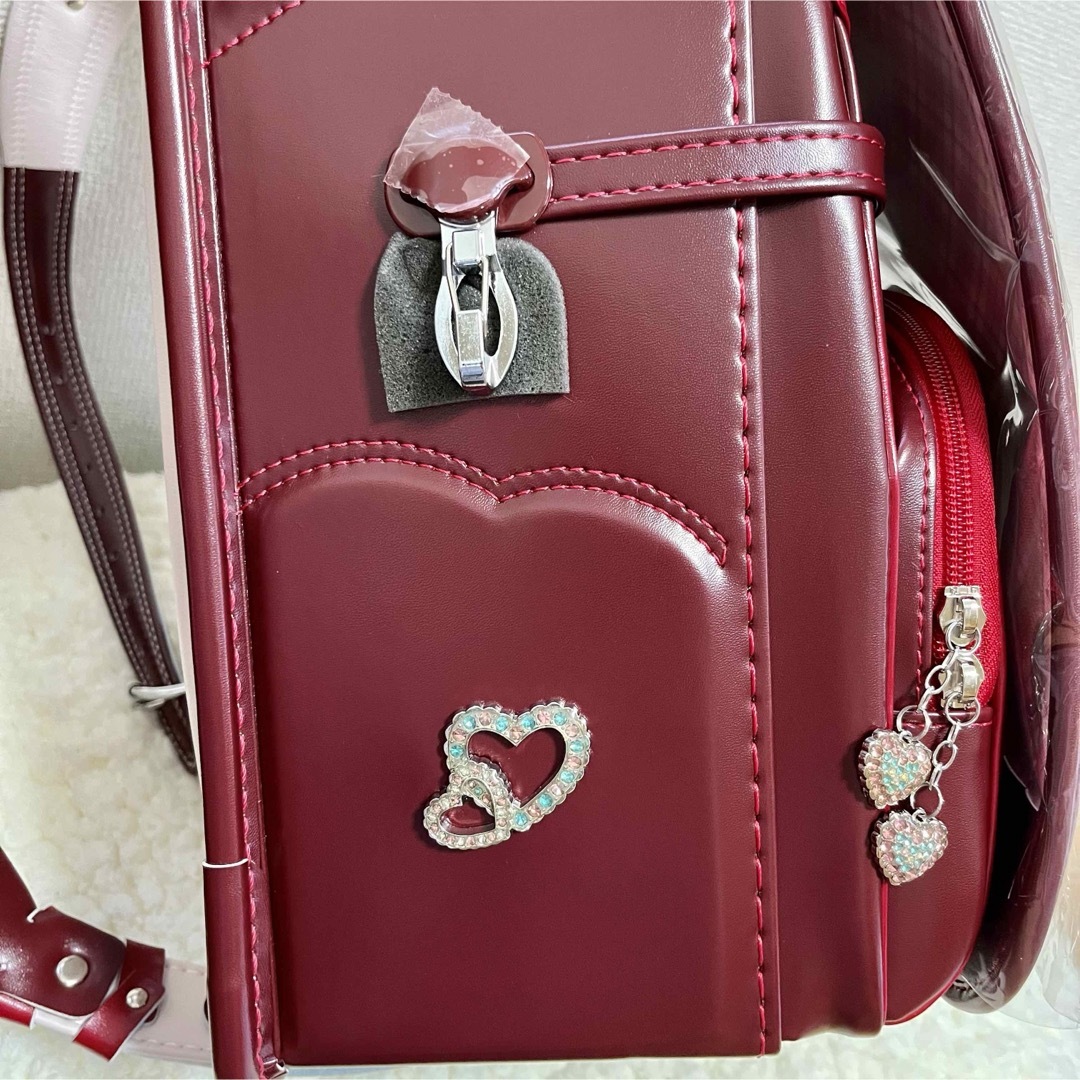 Fuwarii - 【新品 未使用 保証書付き】協和 ふわりぃランドセル 赤 05