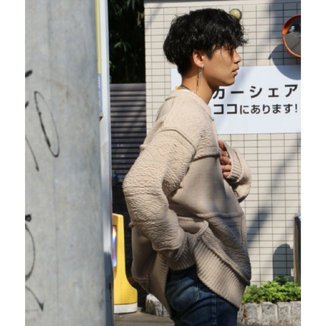 sacai - name.パッチワークニットの通販 by にーなちゃん's shop