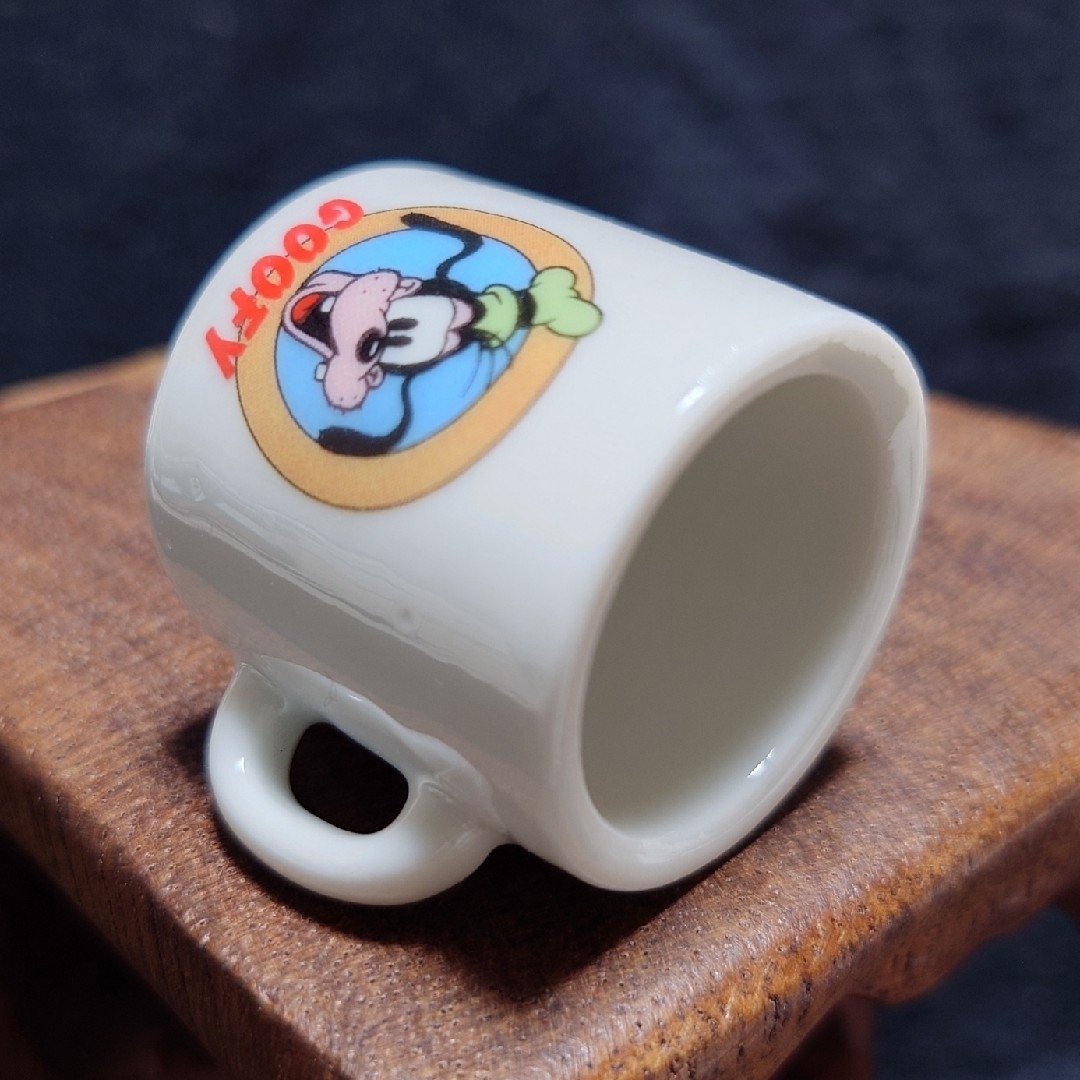 Disney - ディズニーキャラクター ミニマグカップ グーフィー 陶器