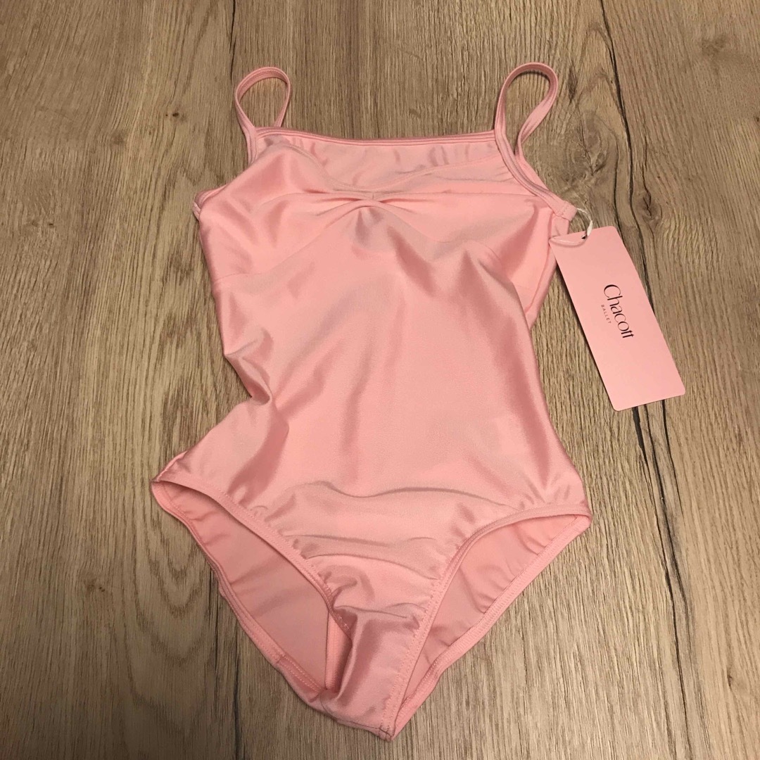 CHACOTT - 定価9350円 新品タグ付 チャコット 130 ピンク レオタードの