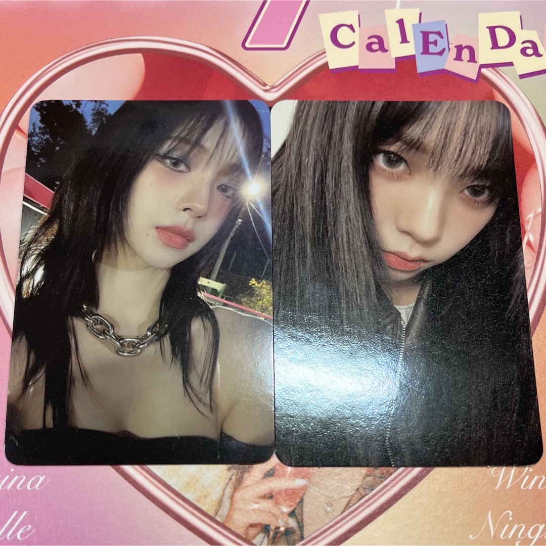 aespa - カリナ／Drama withmuu 特典 10万ウォン グッズ MD トレカの