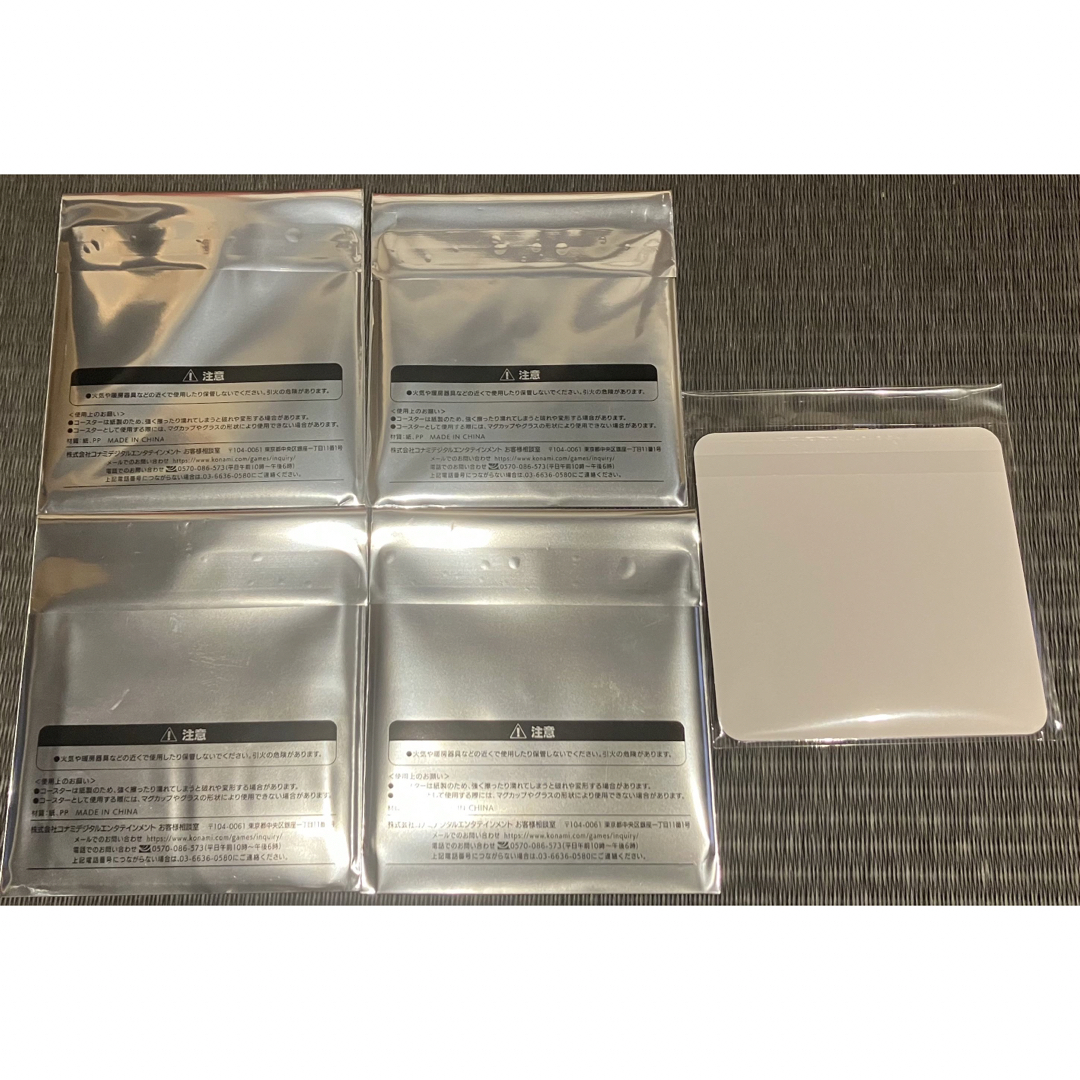 遊戯王 決闘者伝説25th 特製コースター ランダム5枚 東京ドームの通販