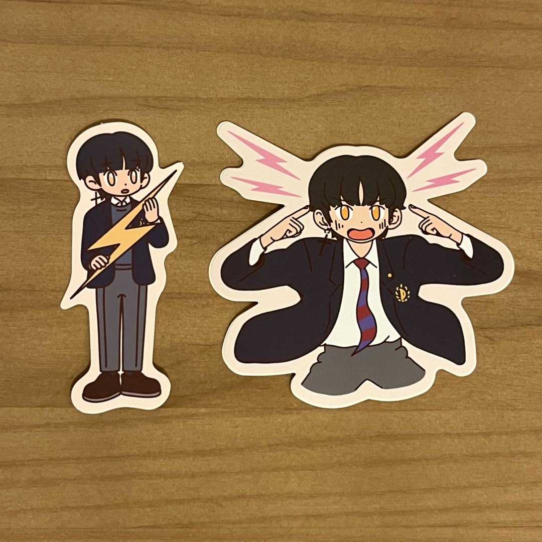 ENHYPEN - DARKMOON ダークムーン ダクムン ステッカー ヒスン ヘリの