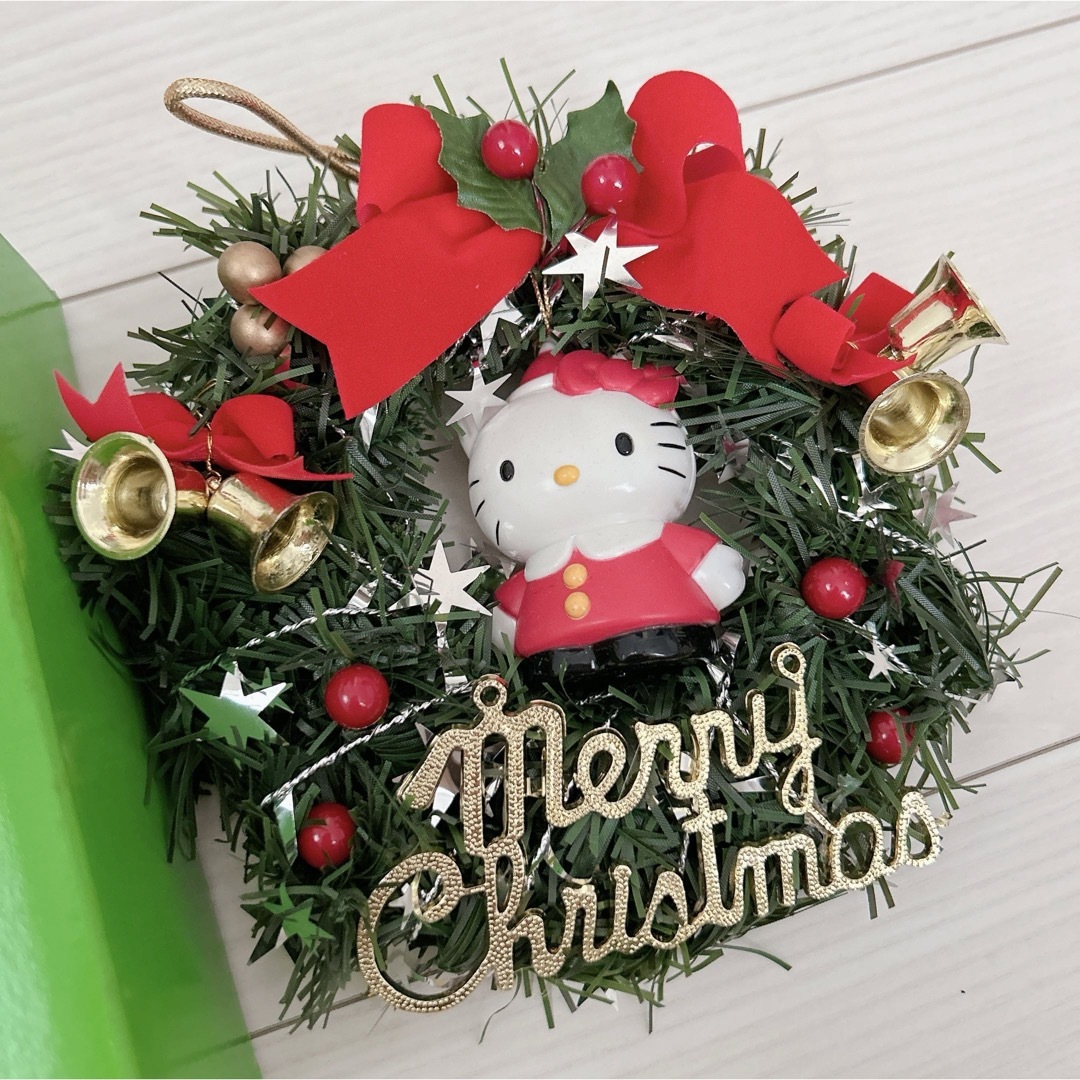 サンリオ - 【希少】ハローキティ♡クリスマスリース レッドの通販 by