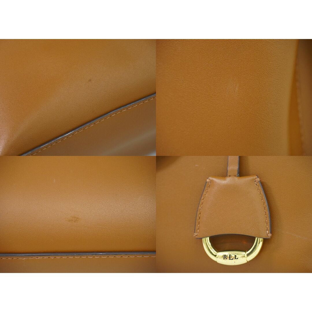 Ralph Lauren - 本物 ラルフローレン RALPH LAUREN レザー トート