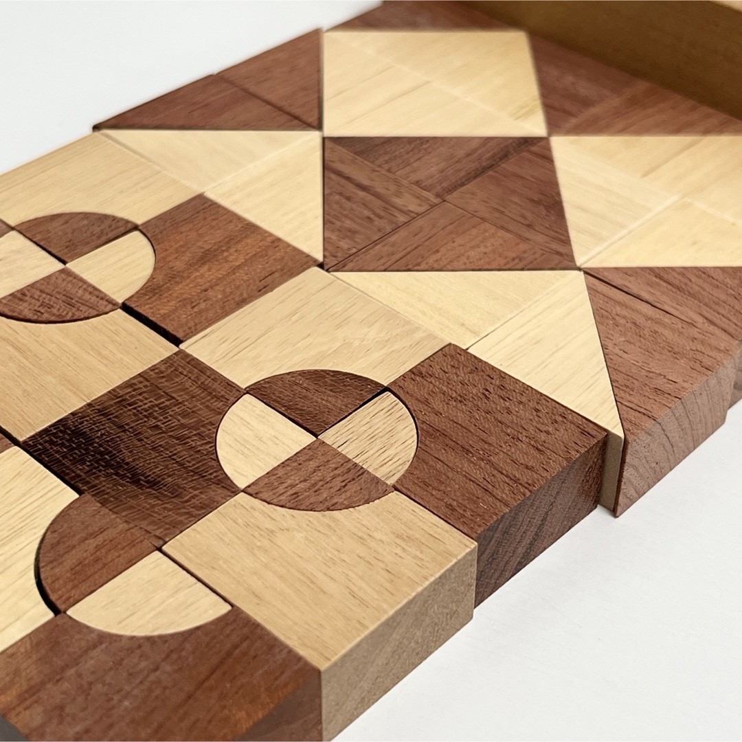 ☆極美品☆レアなロゴ☆童具館 ツートンブロック ワクブロック 2種の