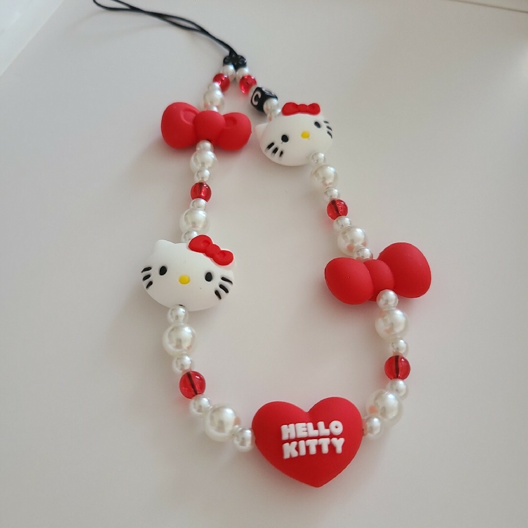 新品】ハローキティ ストラップ チャーム ケースティファイの通販 by