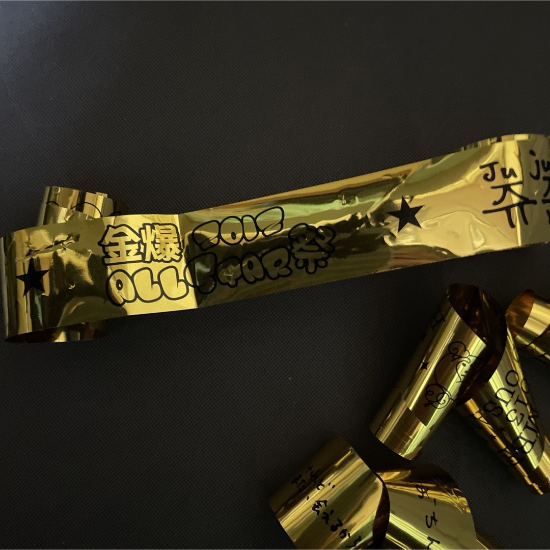ゴールデンボンバー 金テープの通販 by ray's shop｜ラクマ