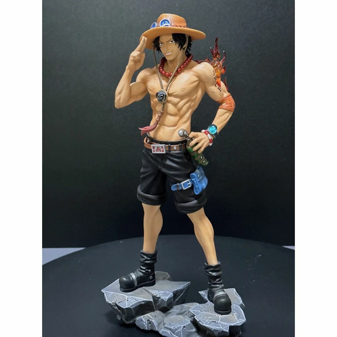 ワンピース エース フィギュア ガレージキット 塗装済み完成品 pop