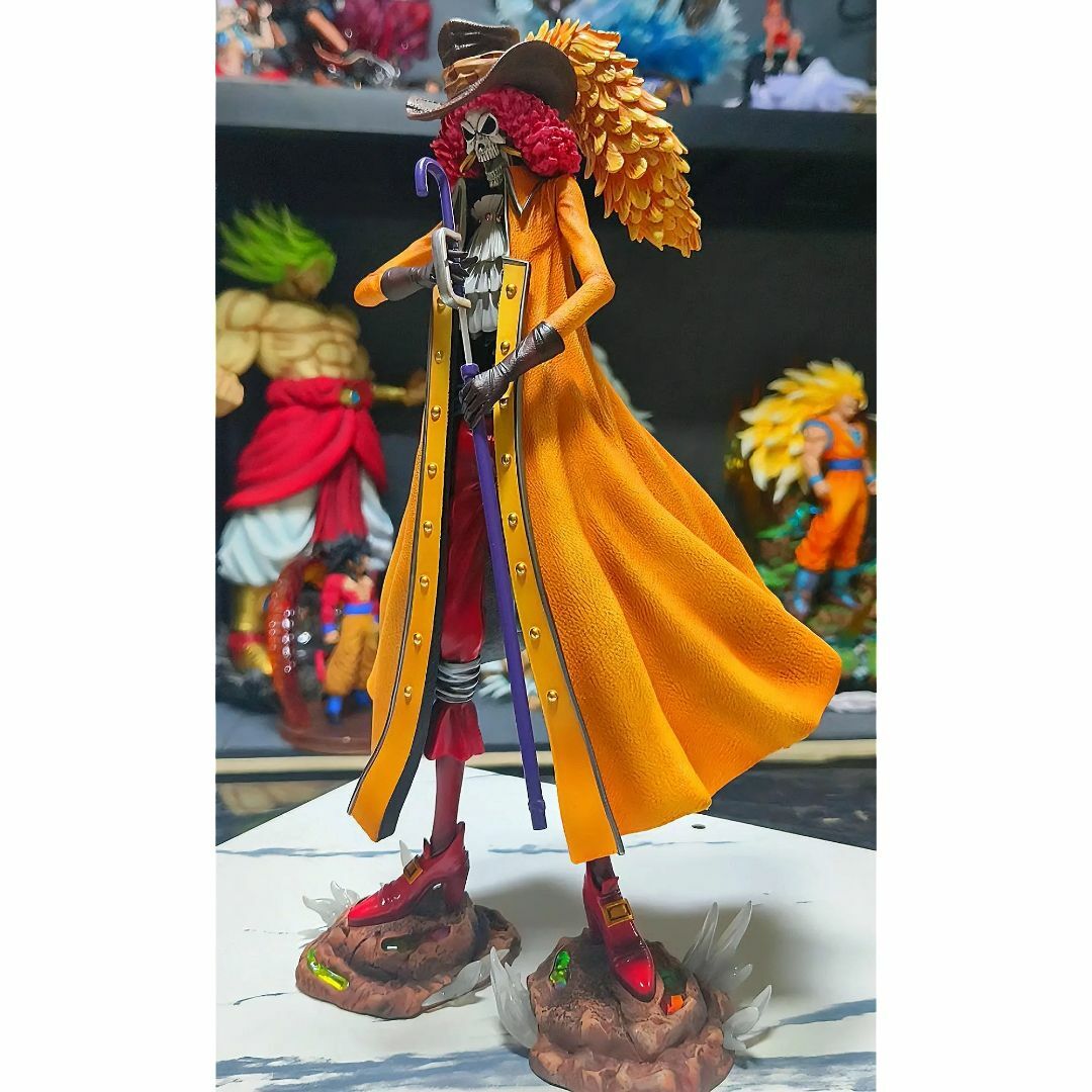 ワンピース ソウルキング ブルック フィギュア ガレージキット 塗装