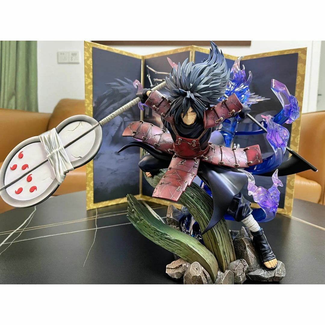 ナルト 疾風伝 うちはマダラ ガレージキット 塗装済み完成品