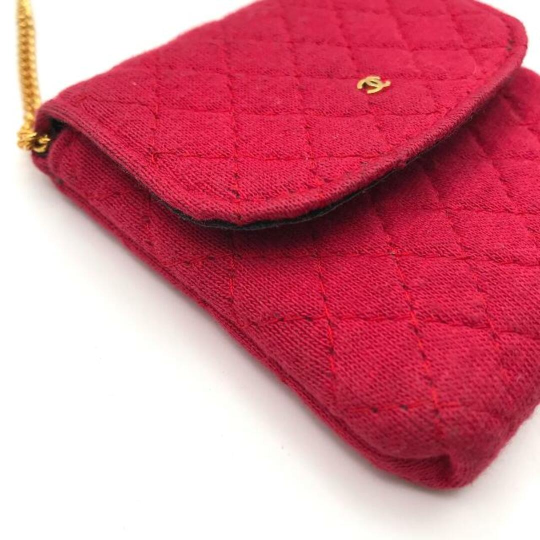 CHANEL - 美品 CHANEL シャネル ココマーク コットン ミニ マトラッセ