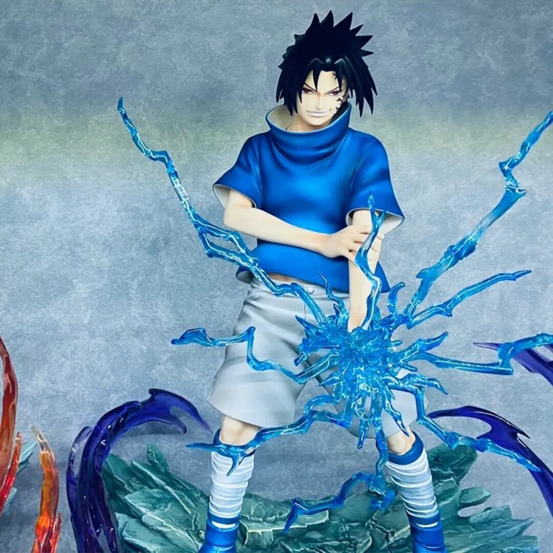 ナルト うちはサスケ ガレージキット 塗装済み完成品 フィギュア 1/6