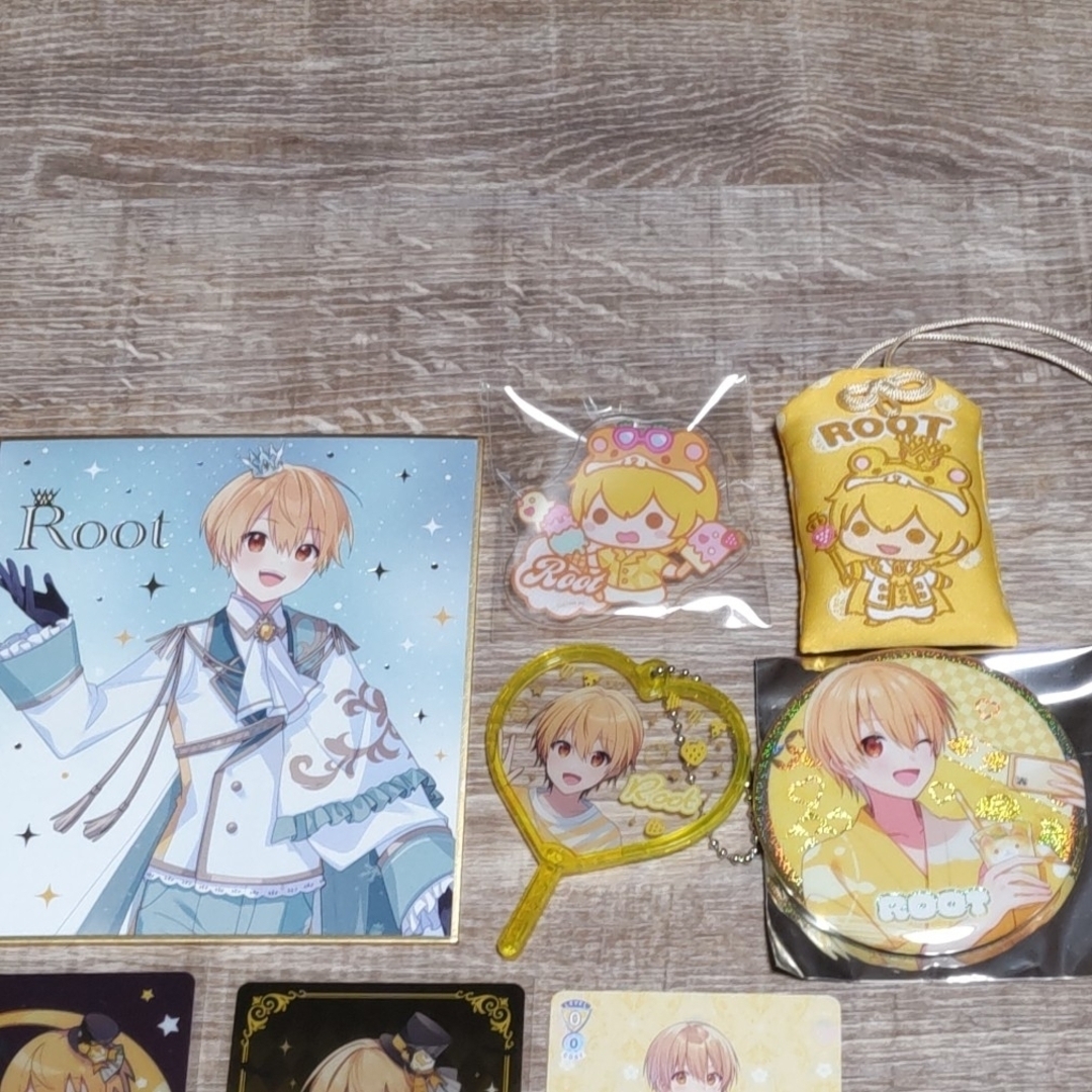 すとぷりグッズ☆るぅとくん BIG缶バッチ ミニ色紙 お守り ミニクリア