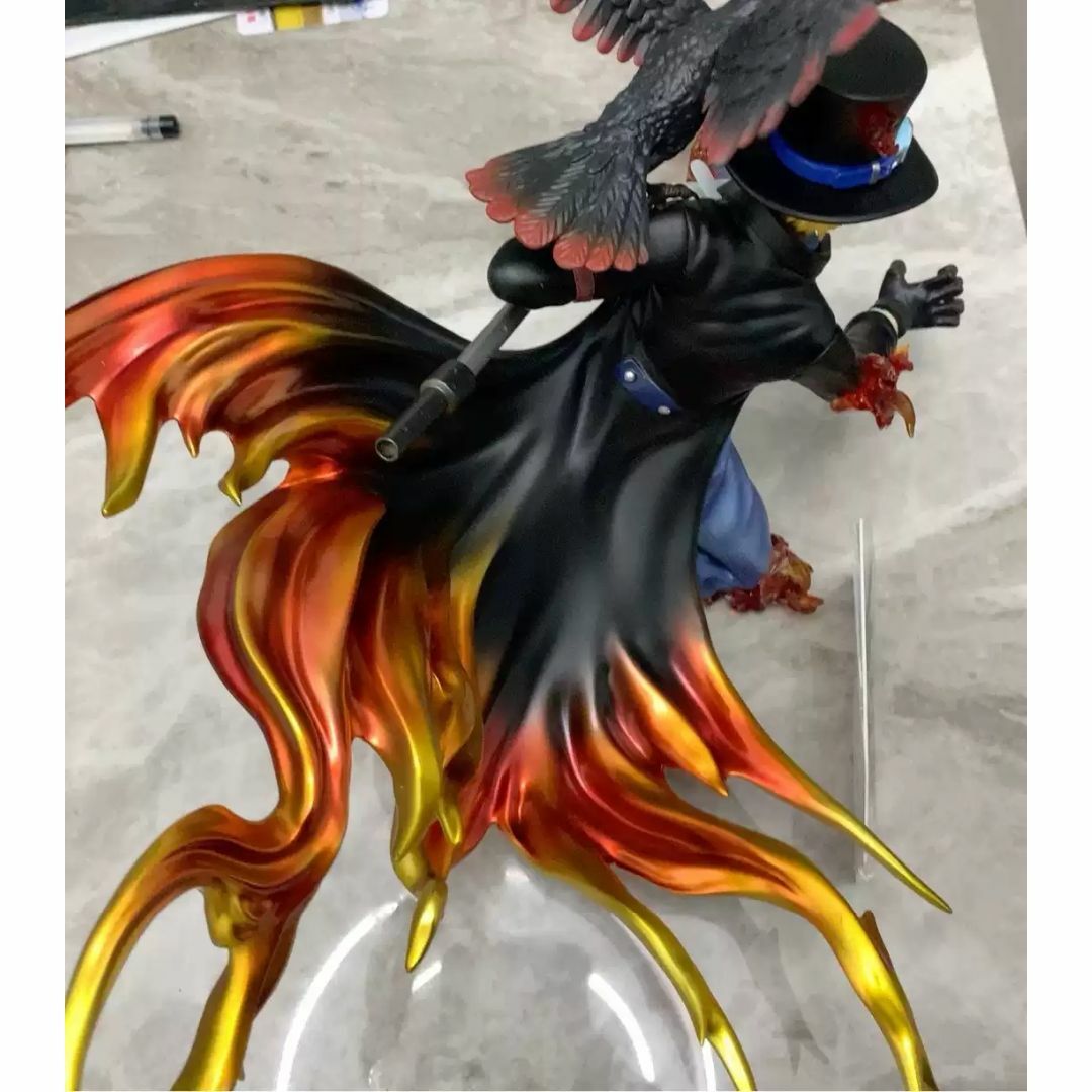 ワンピース 革命軍 サボ ガレージキット フィギュア スタチュー 塗装