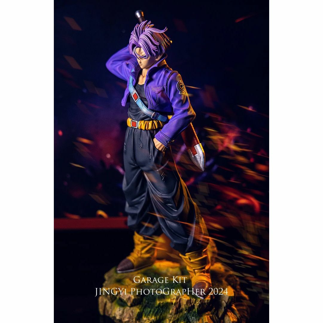 ドラゴンボール 超サイヤ人 未来トランクス フィギュア ガレージキット