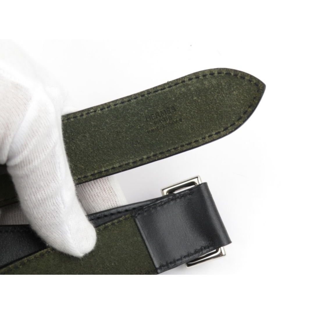 HERMES - □美品□ エルメス エトリヴィエール ベルト レザー ブラック