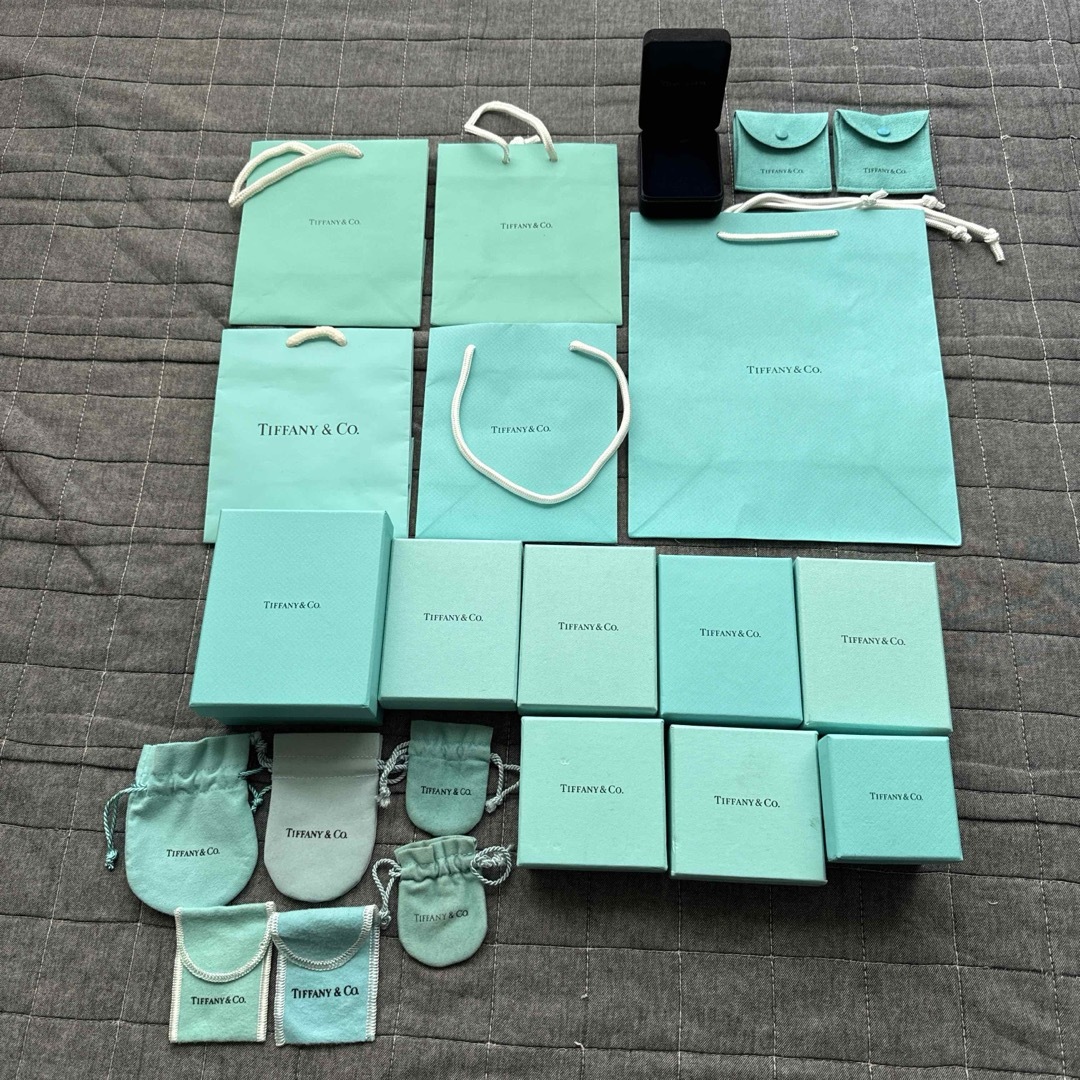 極美品 ティファニー 巾着袋 保存袋 12枚 アクセサリー入れ 大サイズ
