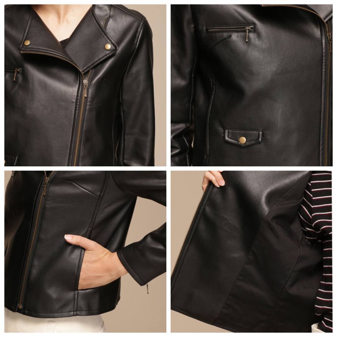 nano・universe - 新品 ナノユニバース シングルラペル ライダース