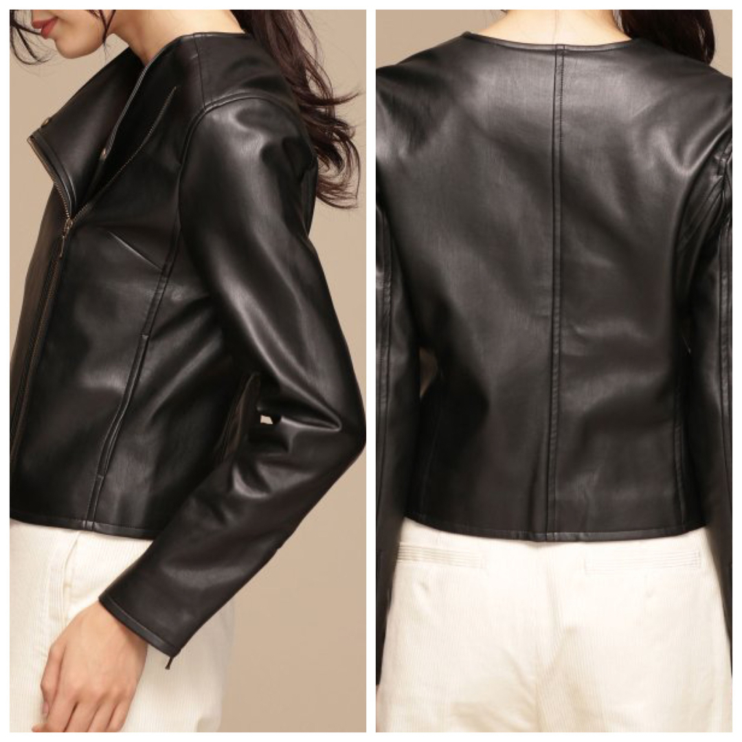 nano・universe - 新品 ナノユニバース シングルラペル ライダース