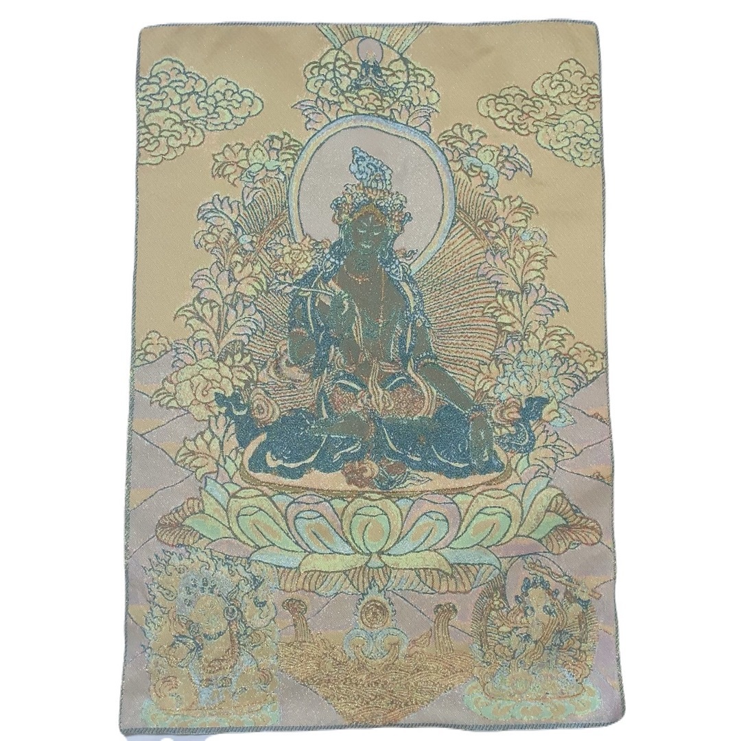 阿弥陀如来 チベット絹の刺繍仏画 チベットタンカ 仏教美術 絵画,60