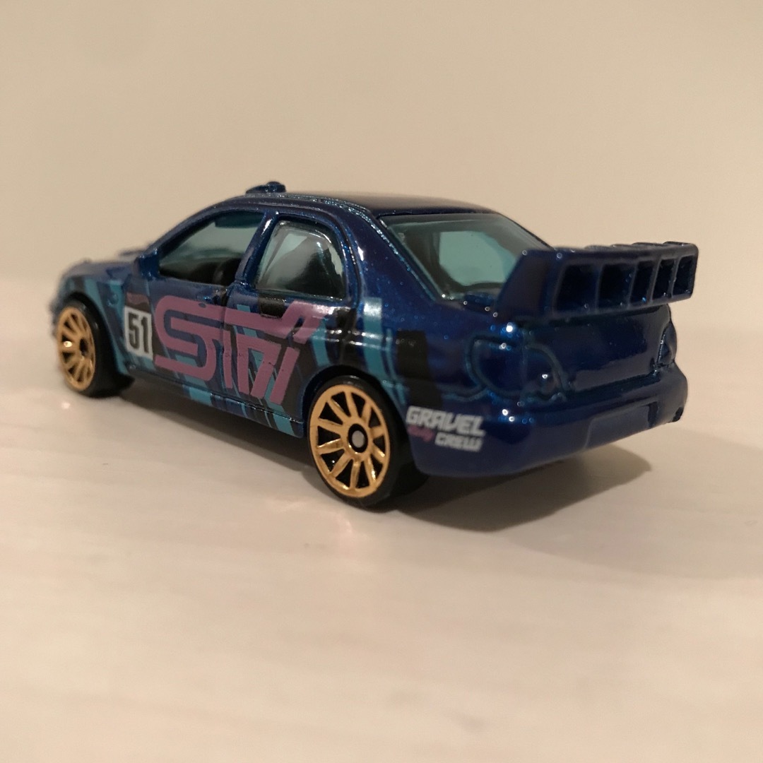 スバル インプレッサ WRX STI ホットウィール セットの通販 by マイク