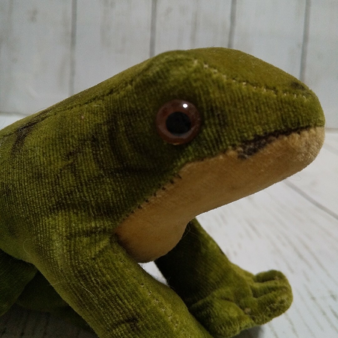 シュタイフ カエルのFroggy ヴィンテージ Steiff ドイツの通販 by