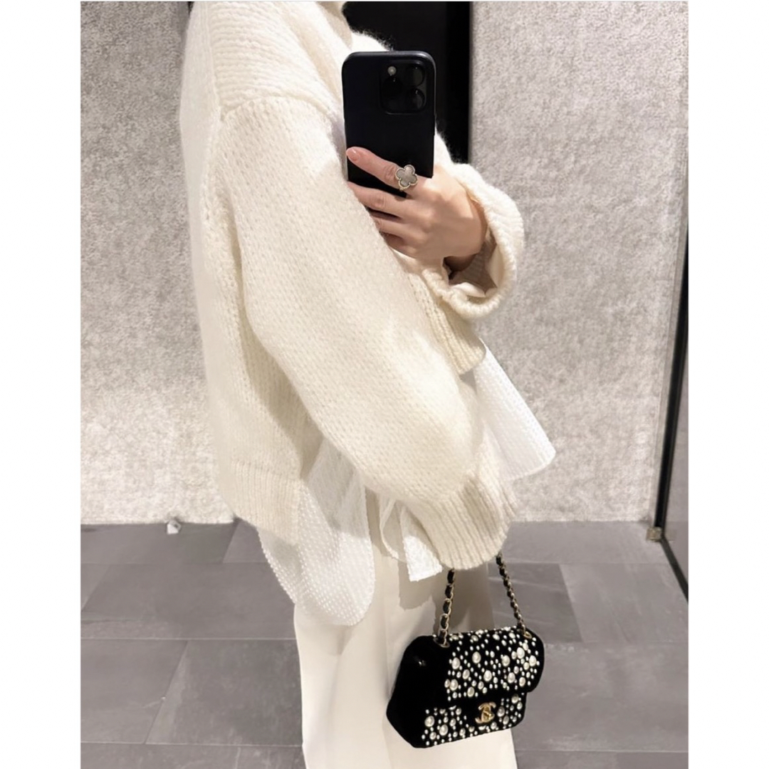 yori 新品未使用 shirocon 2023AW モヘアニットの通販 by pretty