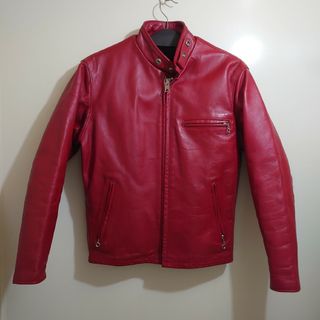 schott（ライダースジャケット ・ レッド/赤色系）のフリマアイテム一覧