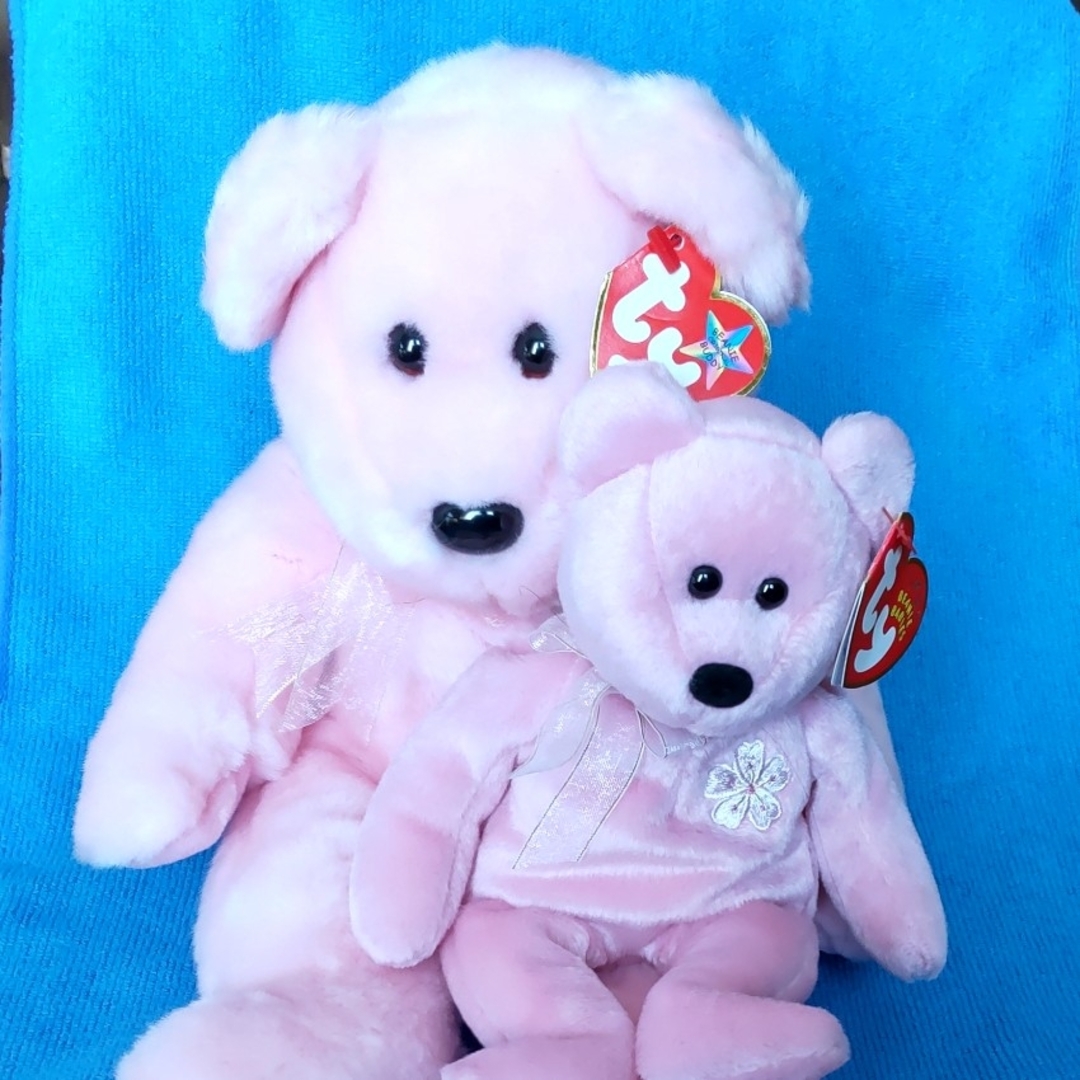 ty ビーニーベイビーズ さくら くま ぬいぐるみの通販 by がぁでぃ's
