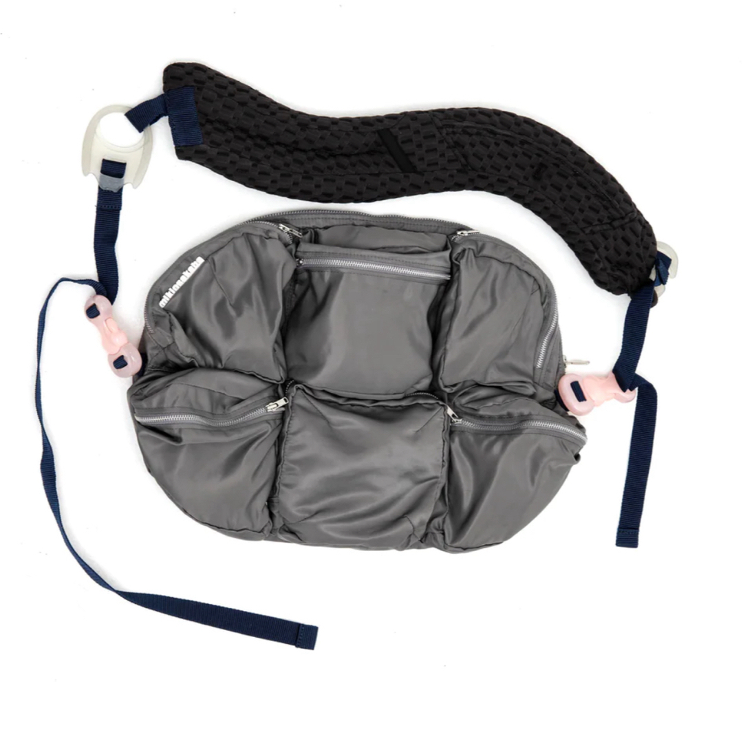 MIKIO SAKABE - 7 POCKETS BAG DARK GRAY × NAVY × PINKの通販 by