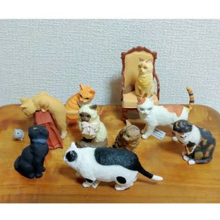 BANDAI - 猫のフィギュア BANDAI BIRTHDAY 2003 ナーゴコレクションの