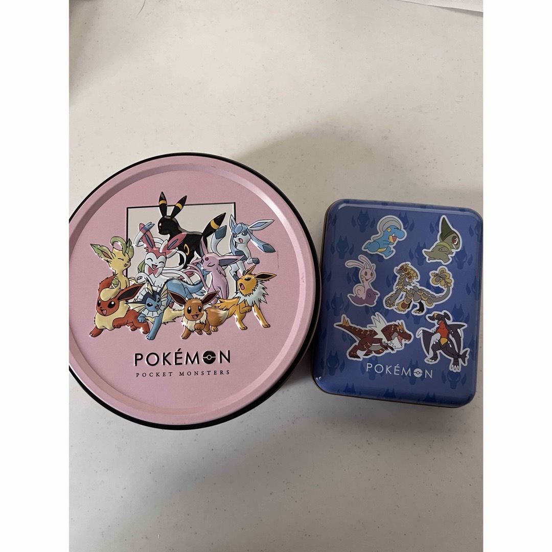 ポケモン - ポケモン ピカチュウ 空き缶 空き箱 小物 収納 カンカン