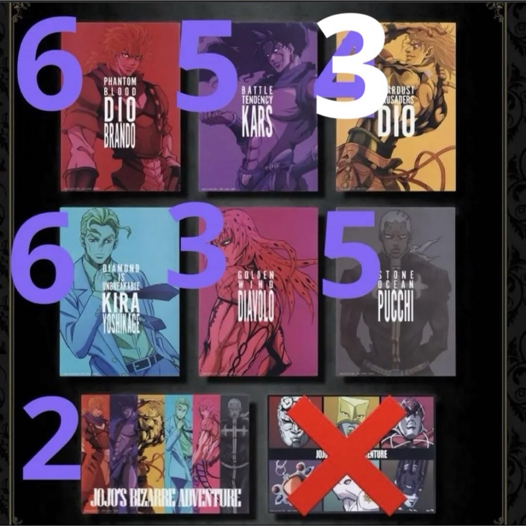 JOJO - ジョジョ 非売品 ポスター 販促品 店頭ポップ 一番くじの通販