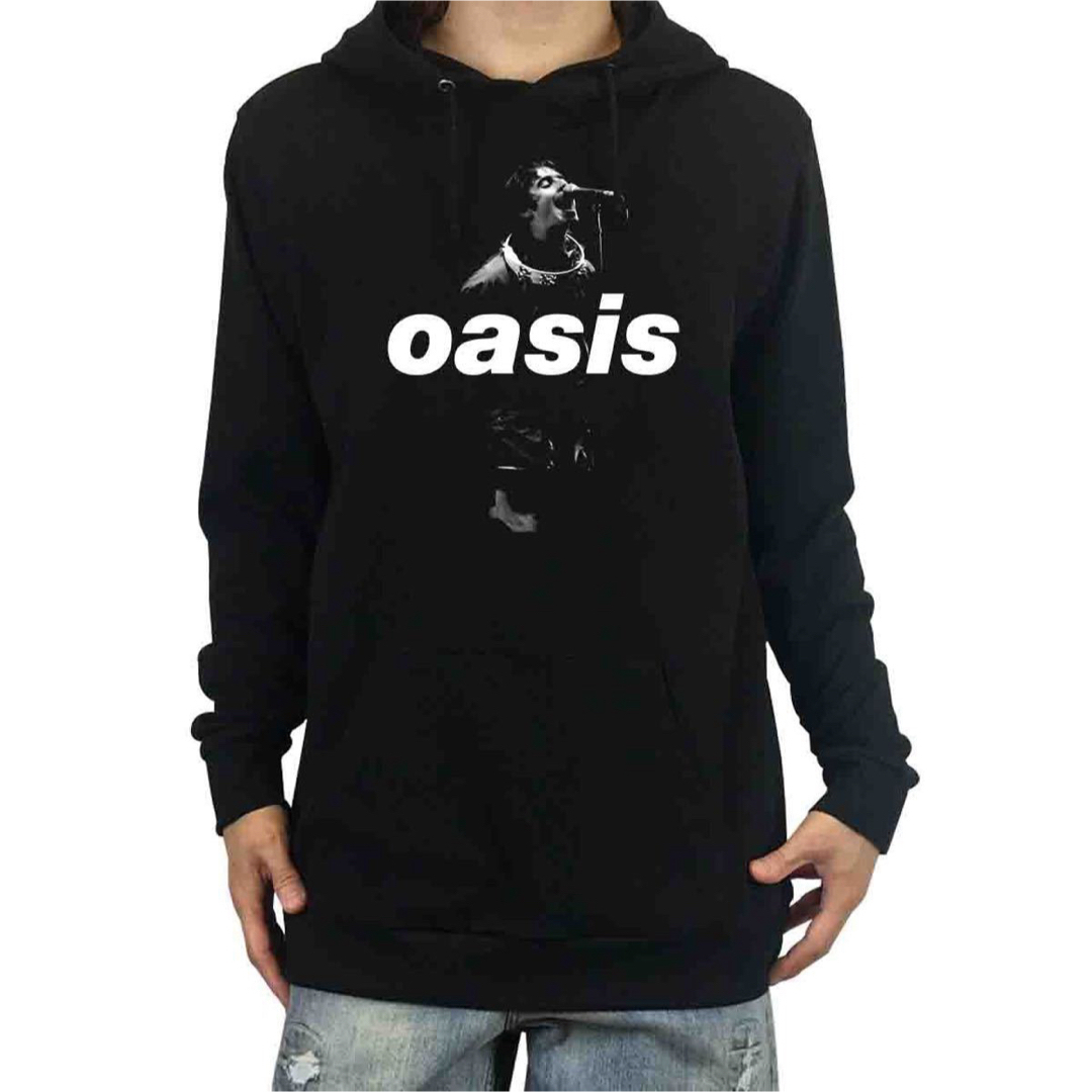 新品 オアシス oasis リアム UKロック ブリットポップ バンド パーカー