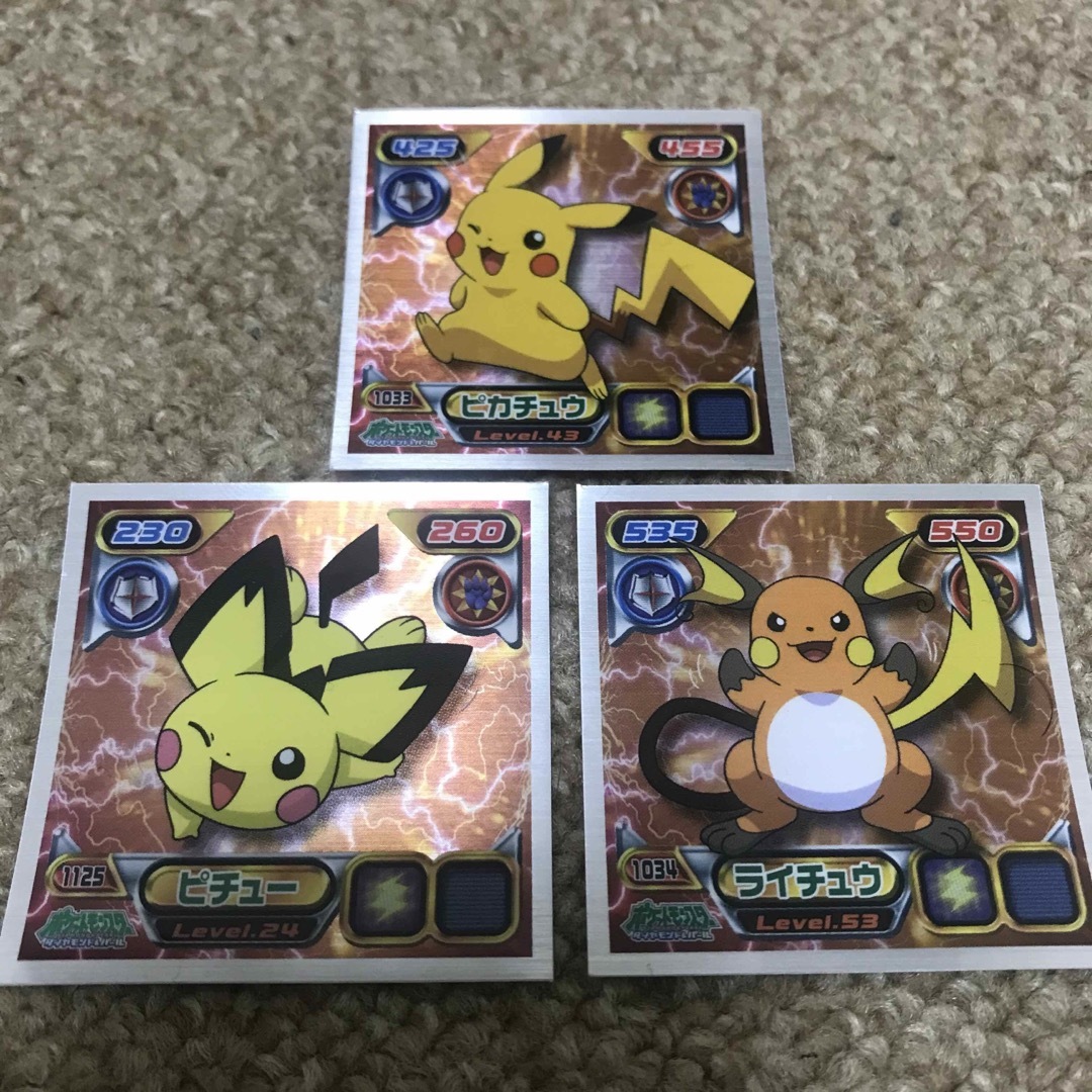 ポケモン - ポケモンシール烈伝 ポケモンシール列伝 ピカチュウ ピチュ