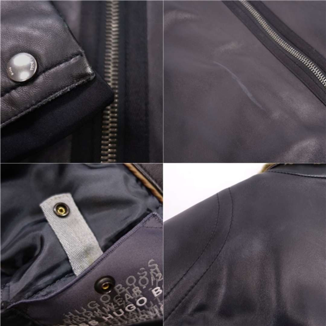 HUGO BOSS - ヒューゴボス HUGO BOSS ジャケット ブルゾン レザー