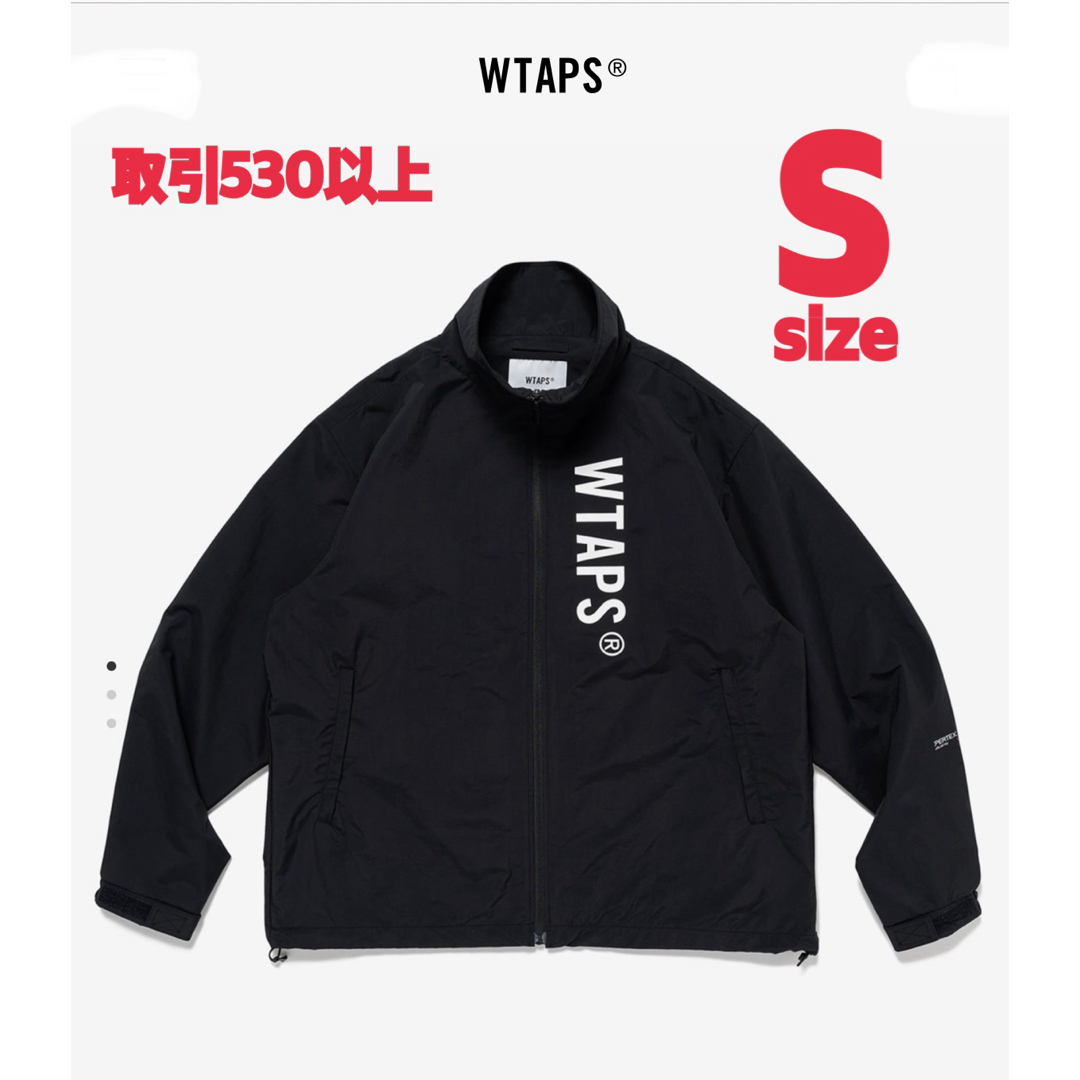 W)taps - WTAPS 2024SS TRACK JACKET BLACK Sサイズの通販 by でぶ