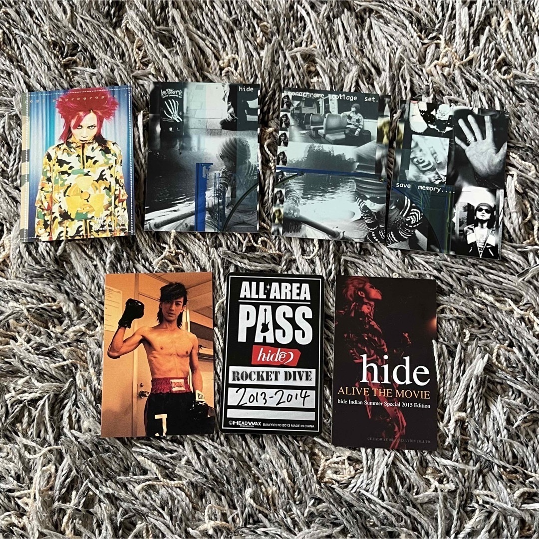 hideトレーディングカード＋シール等の通販 by プロフィールご確認