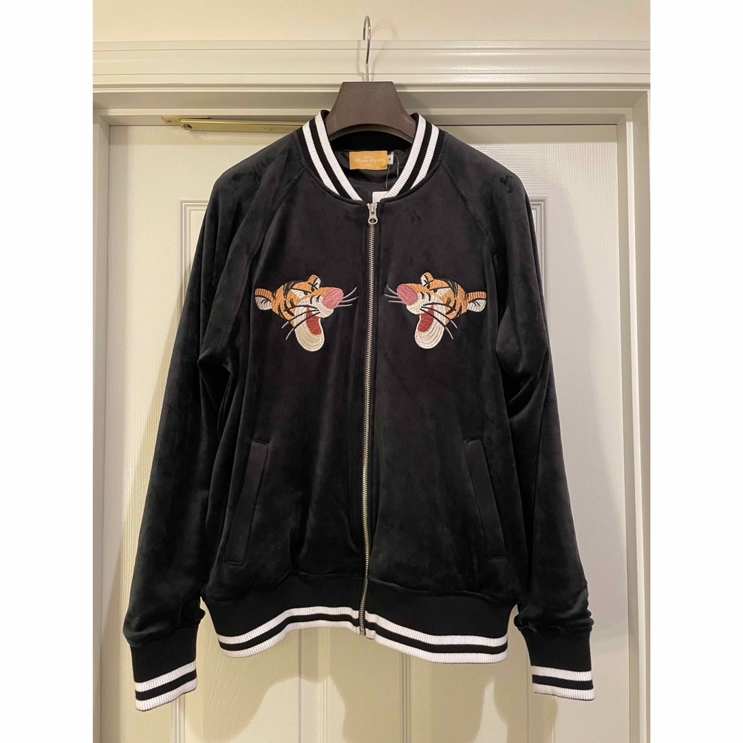 Disney - タグ付き ディズニーリゾート ティガー スカジャン ベロア M