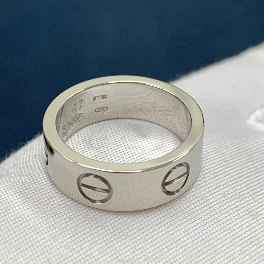 Cartier - カルティエ リング ラブリング Cartier 指輪 K18WG 750の