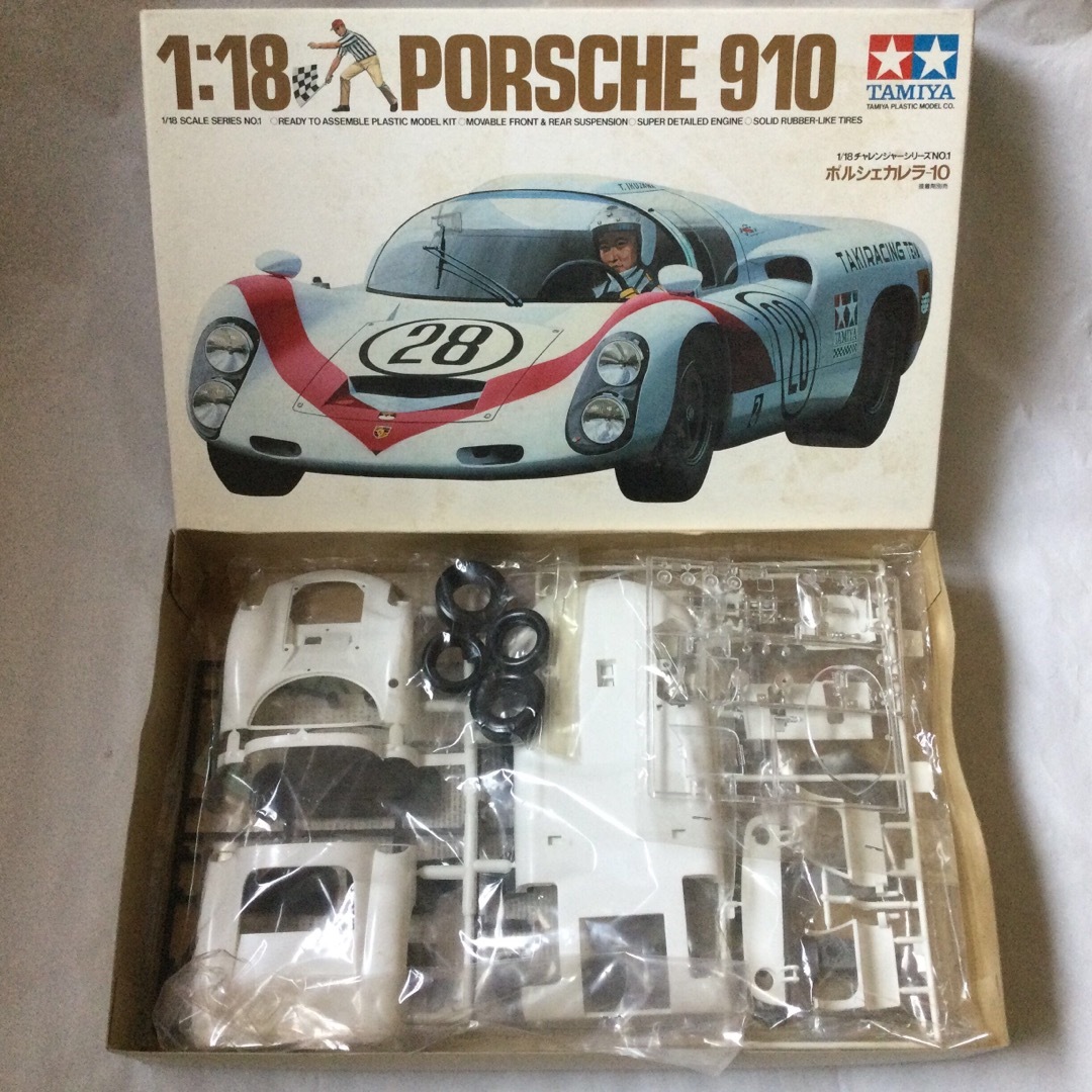 PORSCHE 910 1/18 タミヤ 未組立キット ポルシェ カレラ10の通販 by