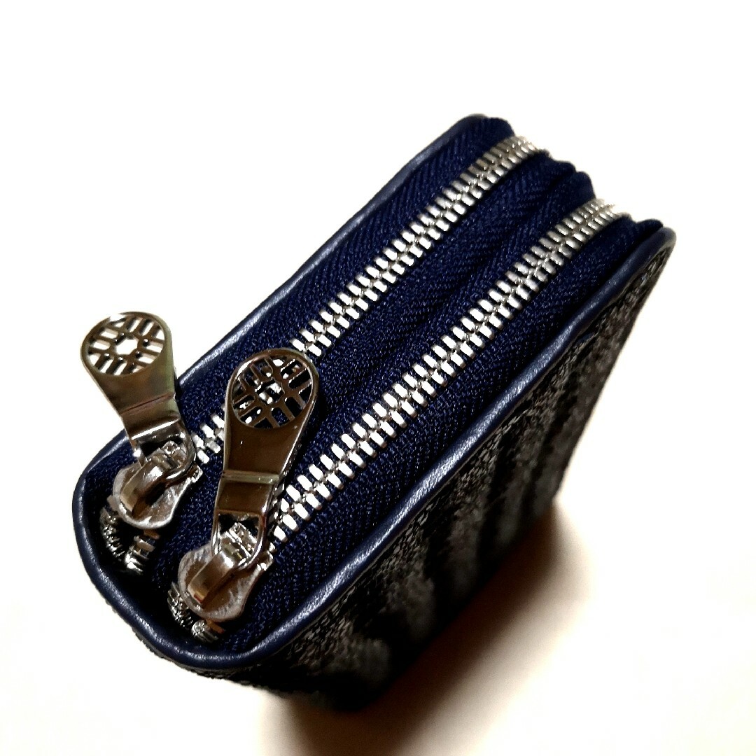 muta - mutaムータ☆ガルーシャ イントレチャートツインジップ長財布