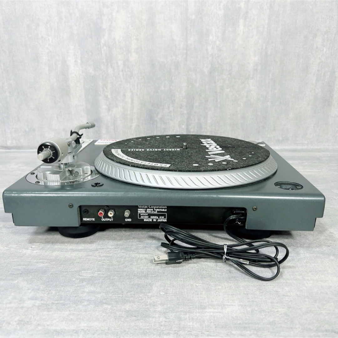 Vestax - Z028 Vestax PDX-a1 MK2 ターンテーブル レコードプレーヤー