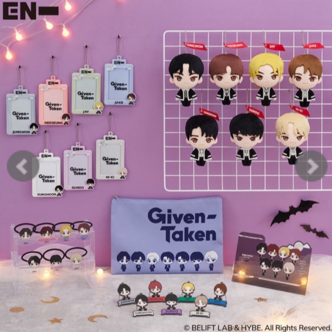 ENHYPEN - ヒスン4点セット ENHYPEN一番くじエンハイフン カード