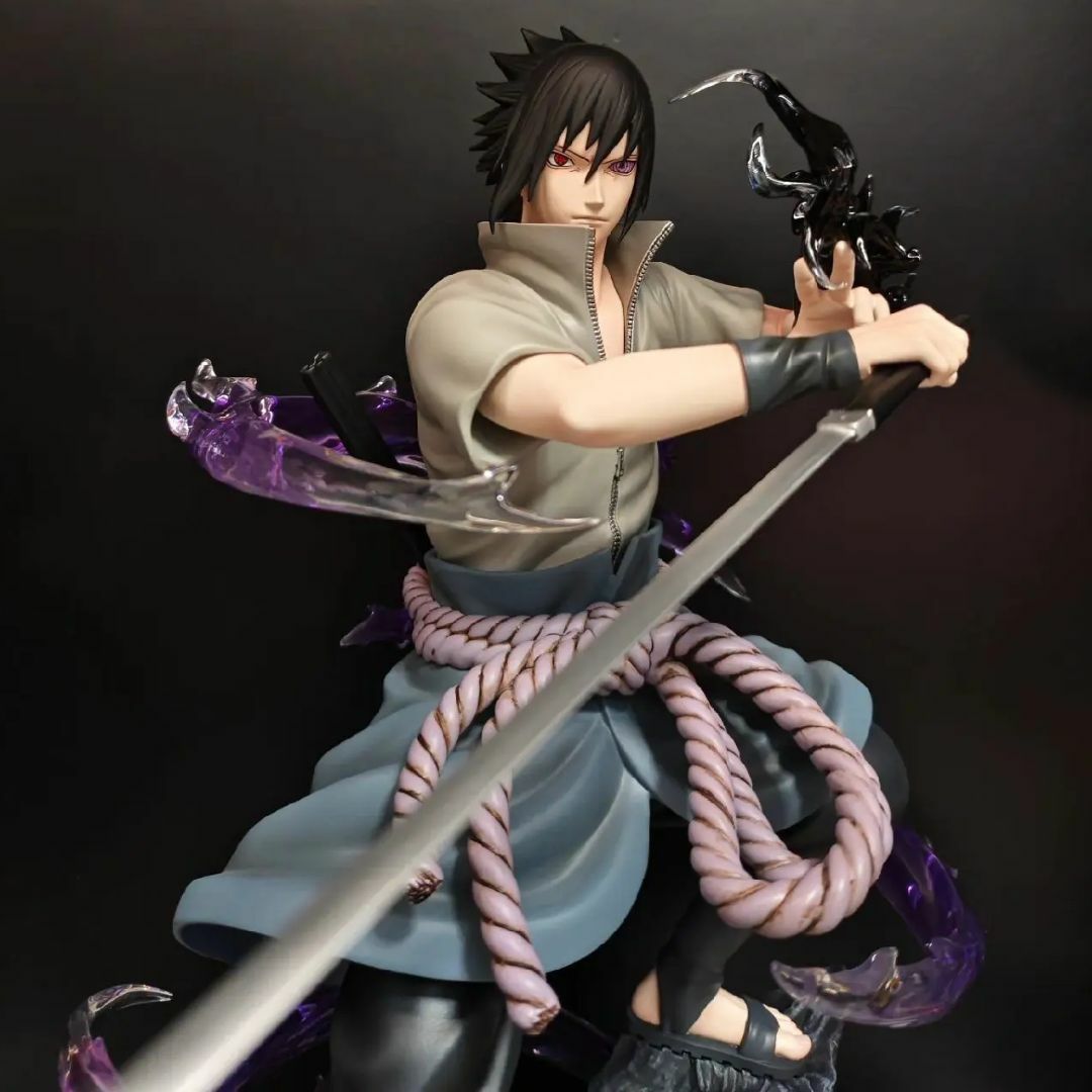 ナルト うちはサスケ ガレージキット 塗装済み完成品 フィギュア 1/6